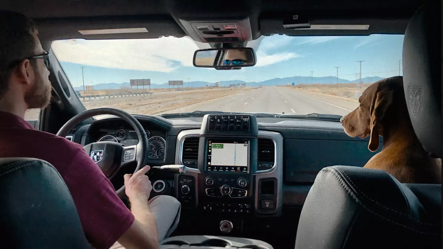 Justin Posey and his bronze-sniffing dog (Netflix)