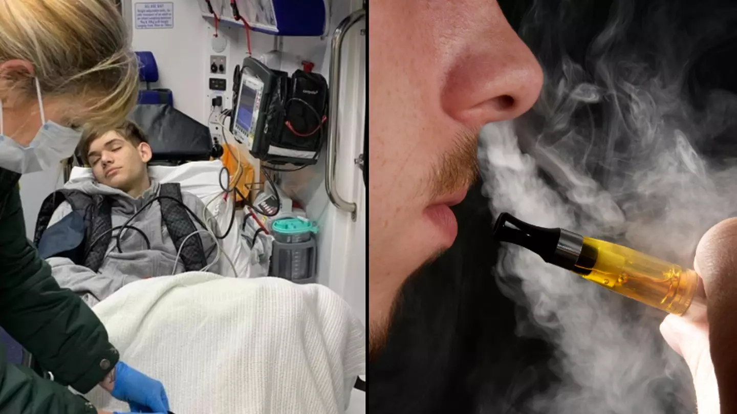 Teen 'Nearly Dies' After Just A Few Drags On Laced Vape