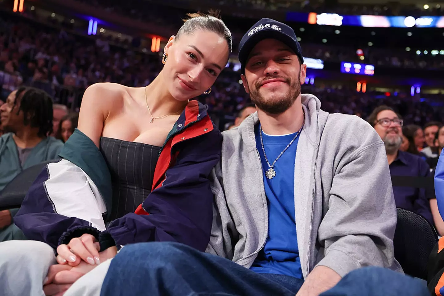 Davidson and Hewitt have been together for a few months (Al Bello/Getty Images)