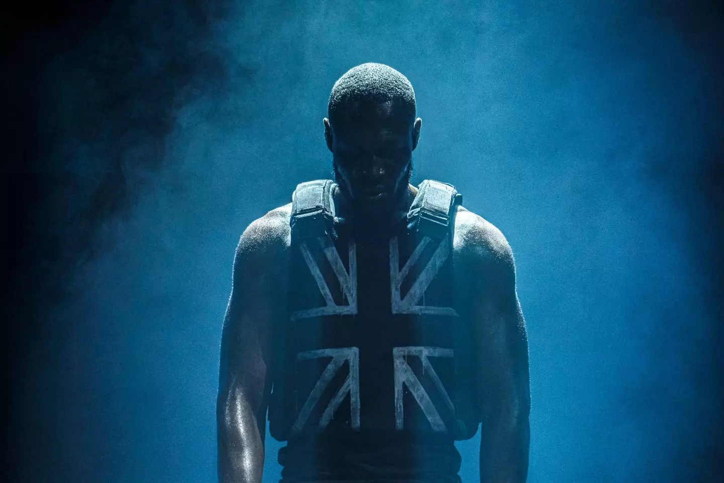 Stormzy headlines the Pyramid stage at Glastonbury Festival 2019.