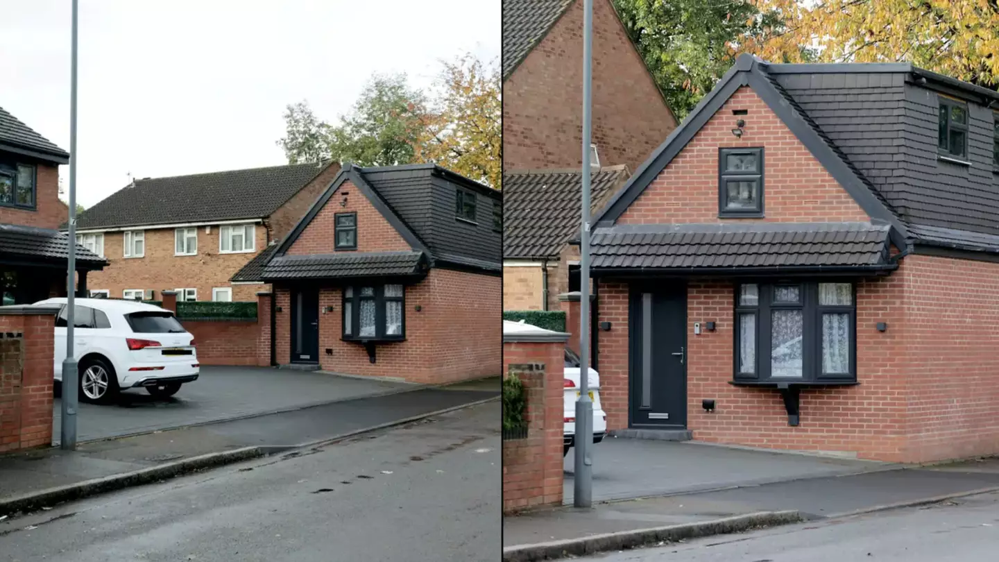 Family who built two-storey house on driveway respond 'f*** you we're going to keep it'