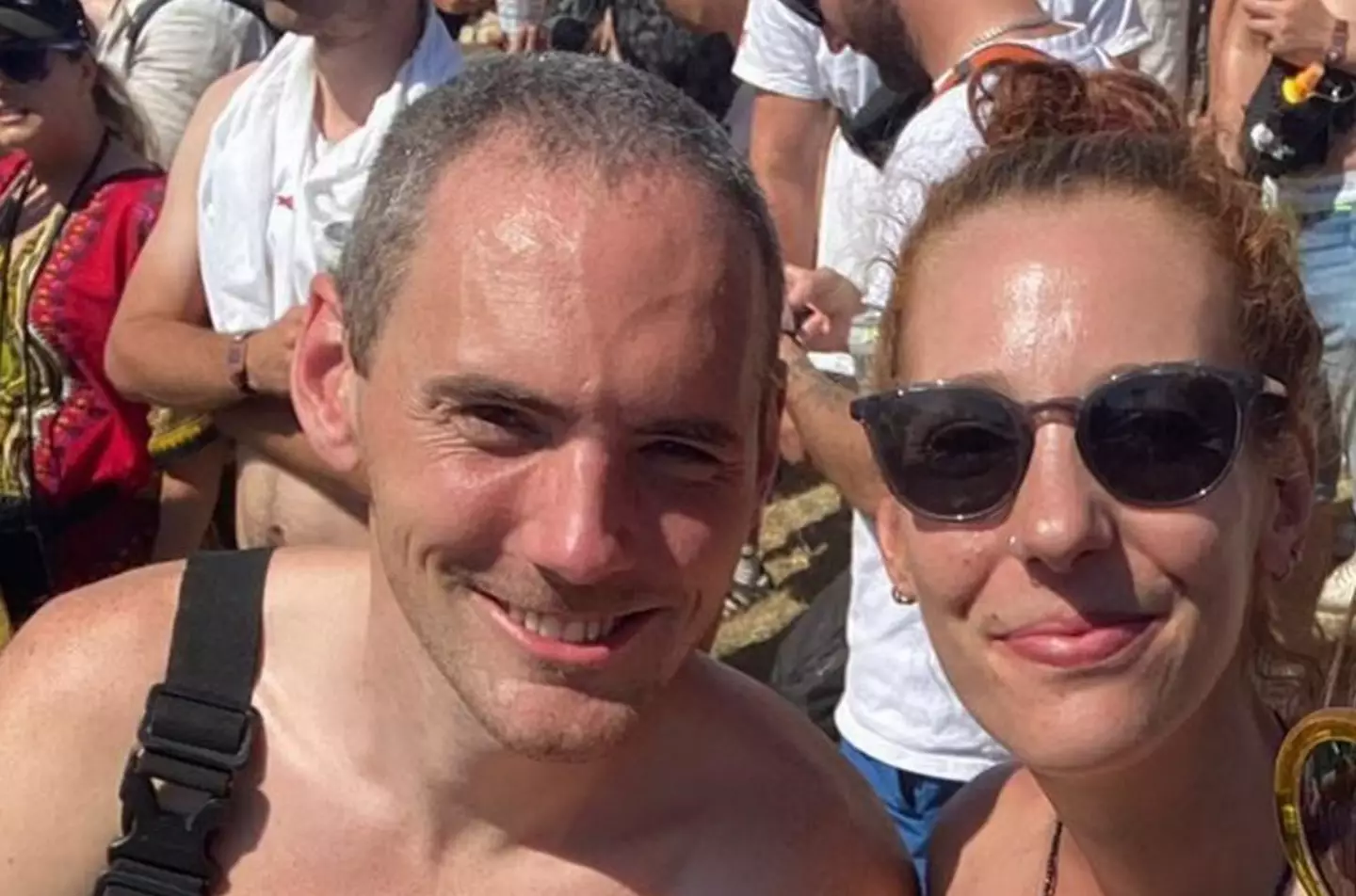 Neil Cox and Danielle Quiggan caused a stir when they walked into a Somerset pub naked.