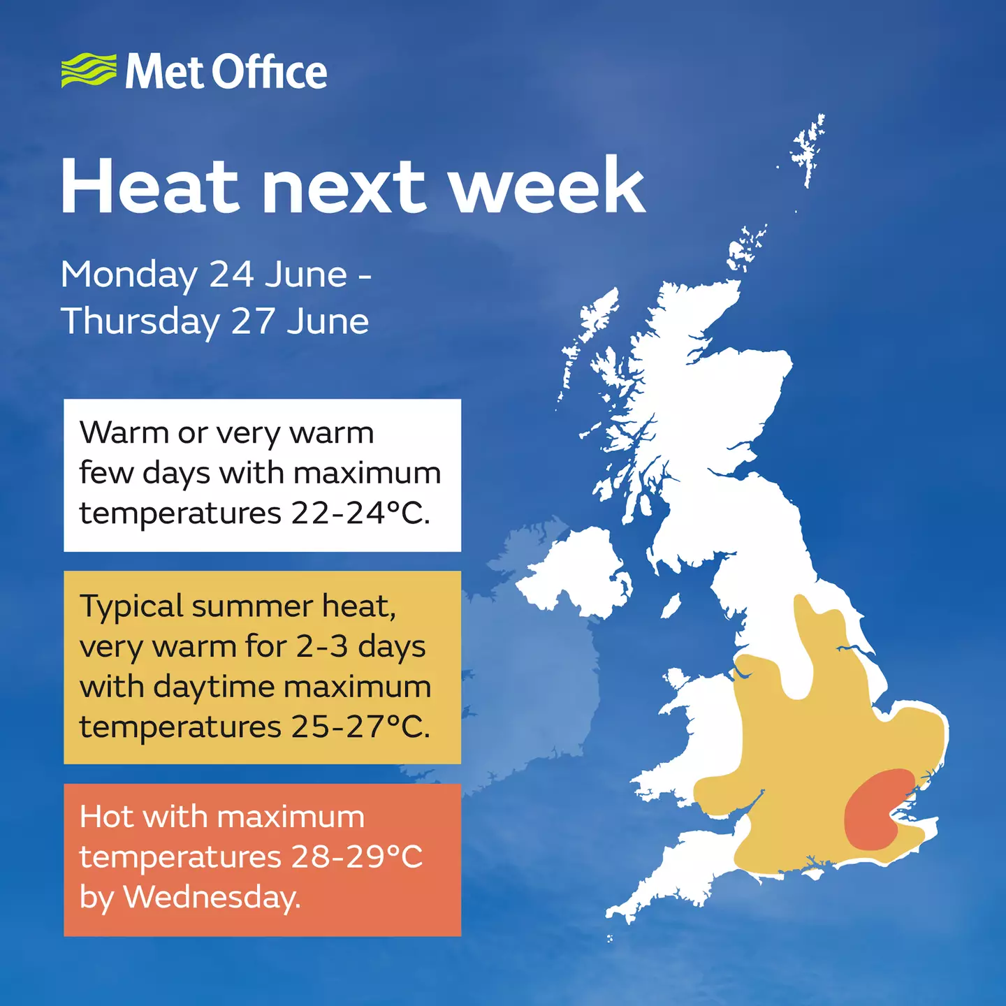 Time for sun (Met Office)