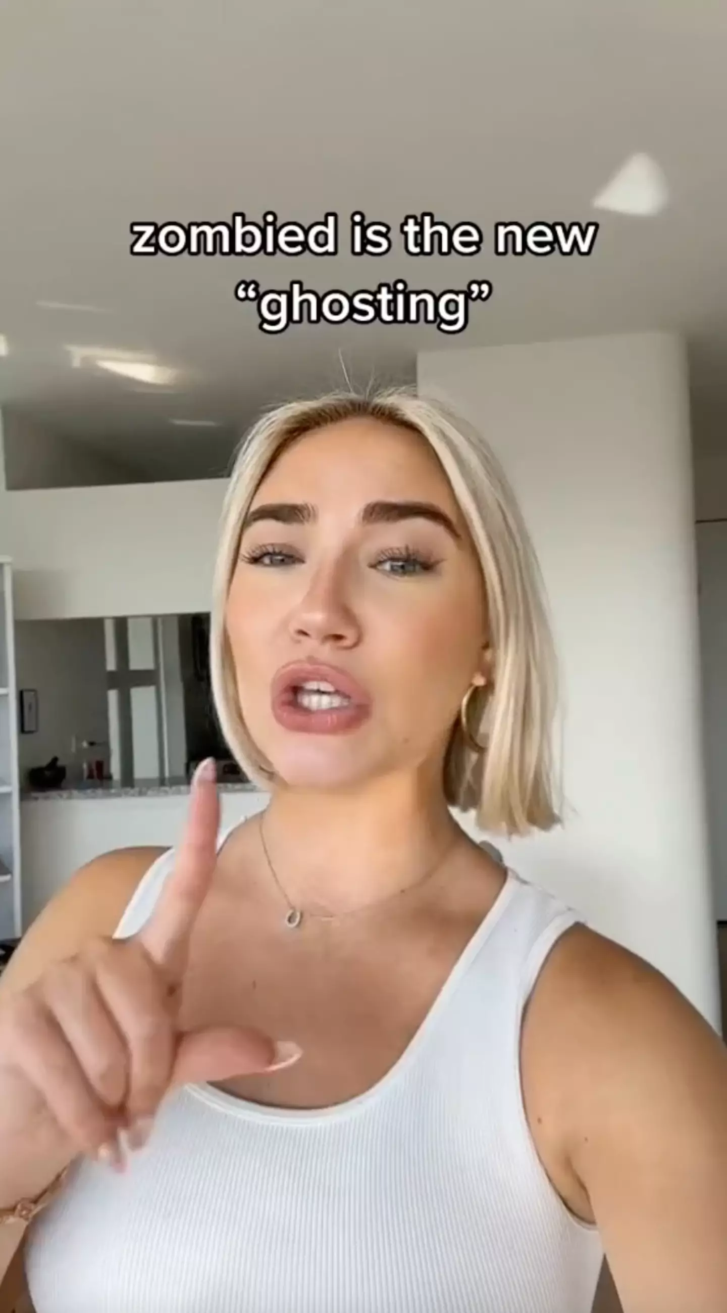 Mariel Darling warned her TikTok followers about getting 'zombied'.