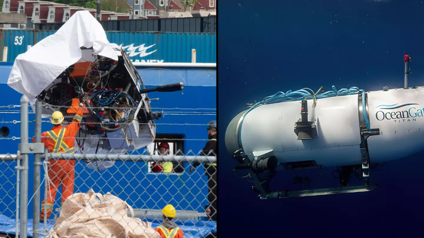 Presumed human remains recovered from wreckage of Titan submersible
