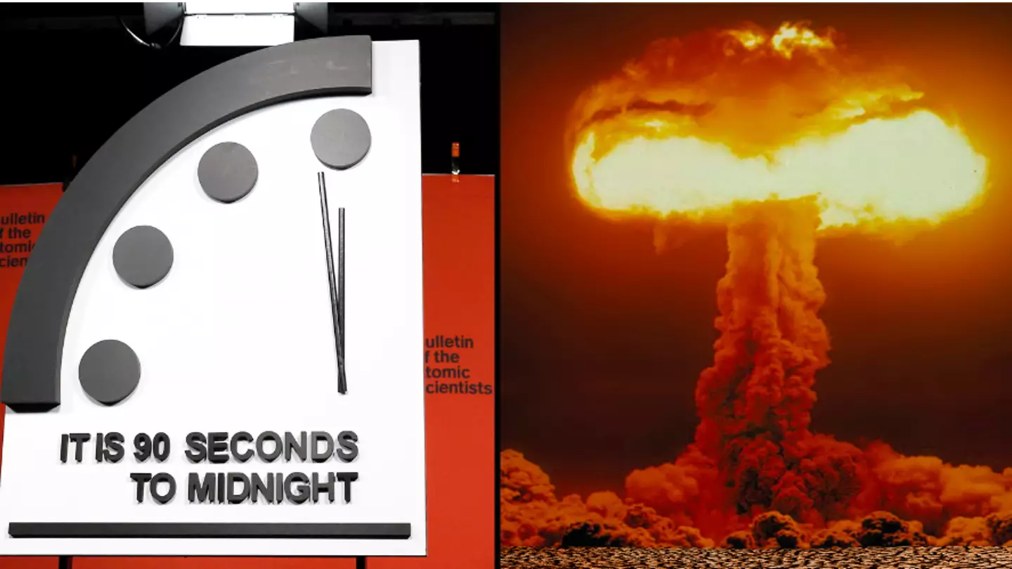 Doomsday Clock has sinister warning for 2024 as it’s the closest it’s ever been to midnight