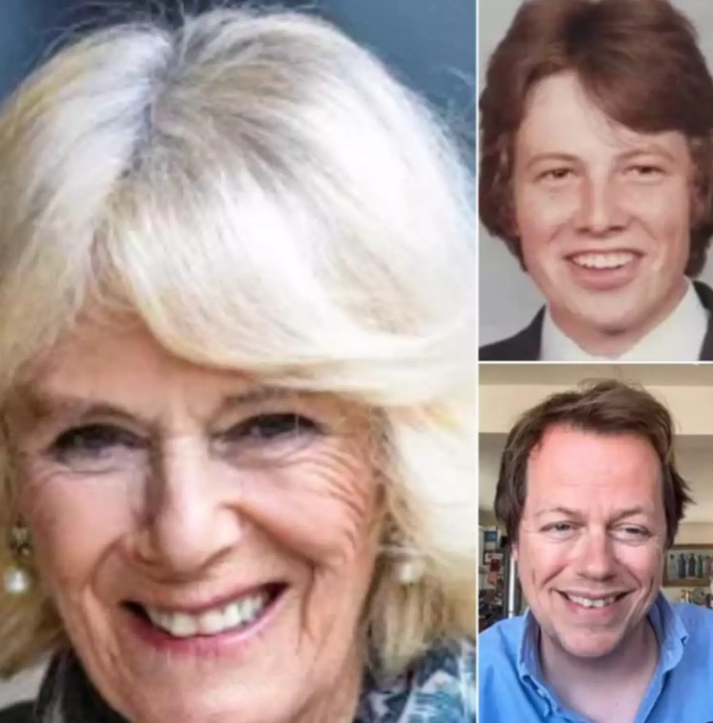 The Queenslander took to Facebook earlier this month to post side-by-side snaps of himself, Camilla and her son Tom Parker Bowles.