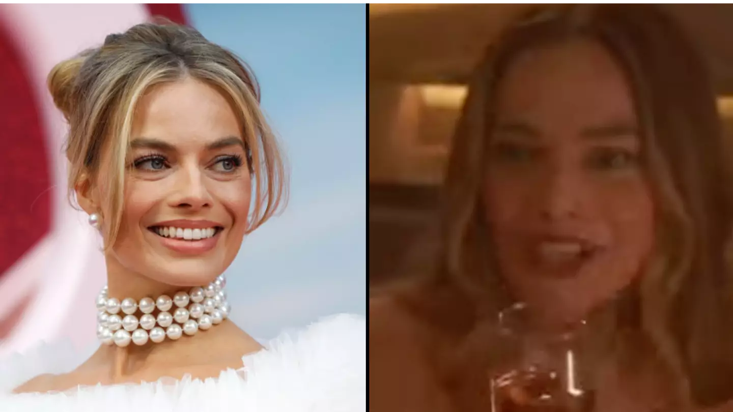 Margot Robbie surprises men in UK pub after hearing them talking about Barbie