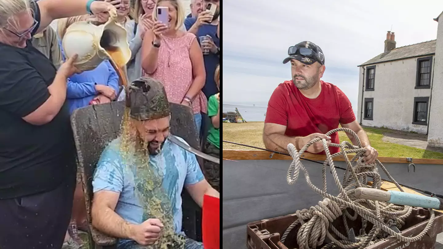 Man becomes King of remote island and has official coronation with beer