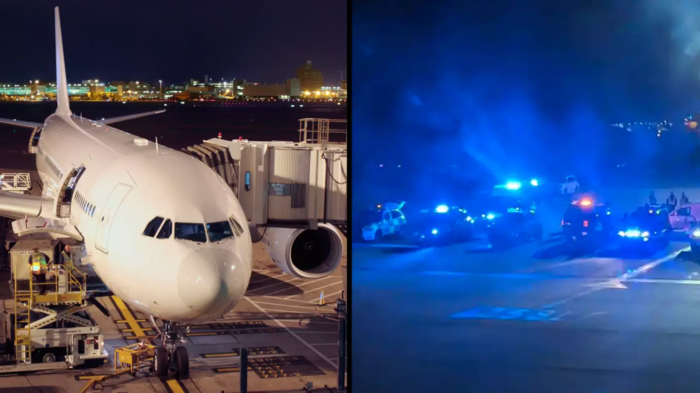 Two planes collide at Heathrow Airport