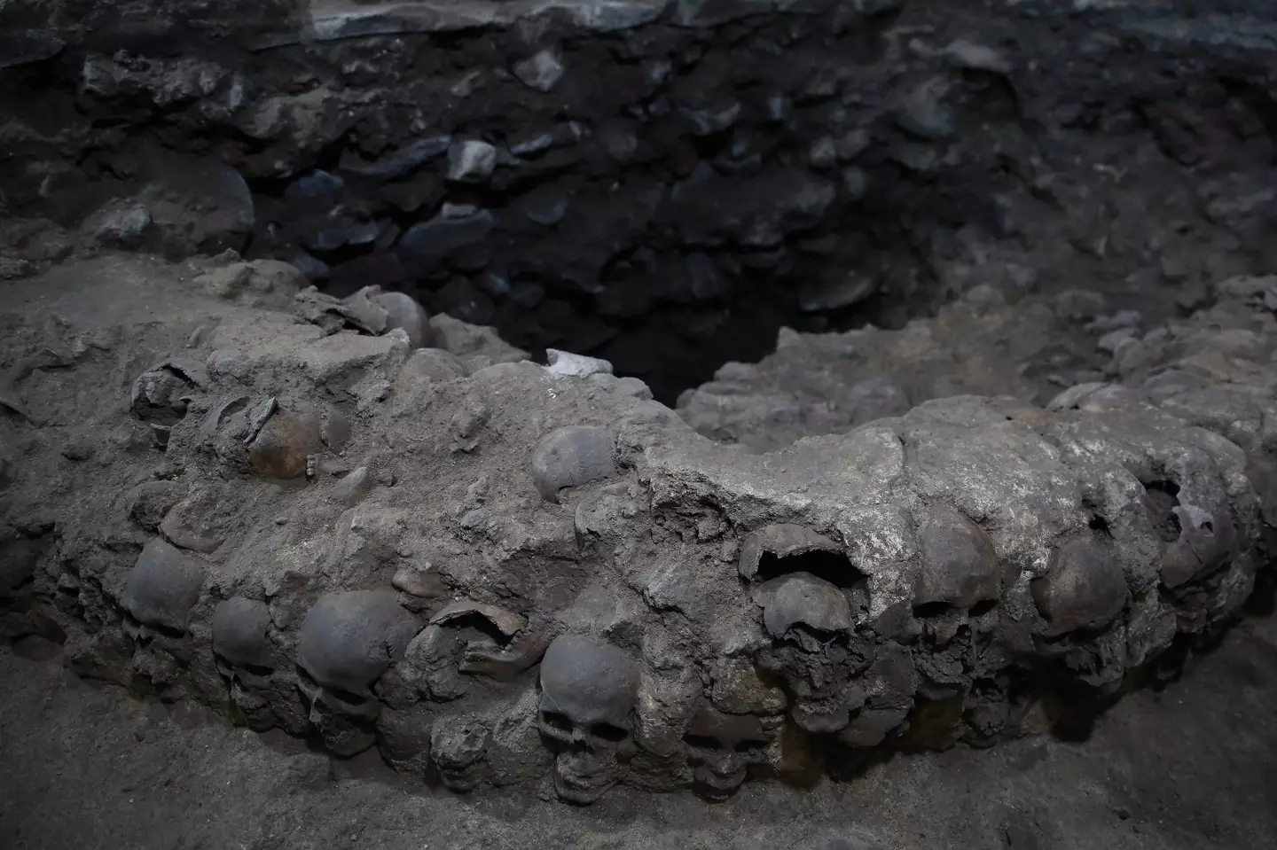 It wasn't just young men's skulls found in the tower (Daniel Cardenas/Anadolu Agency/Getty Images)