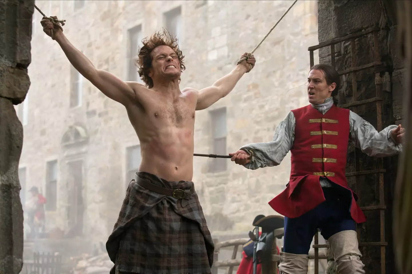 The scene in question was between Jamie and Randall.