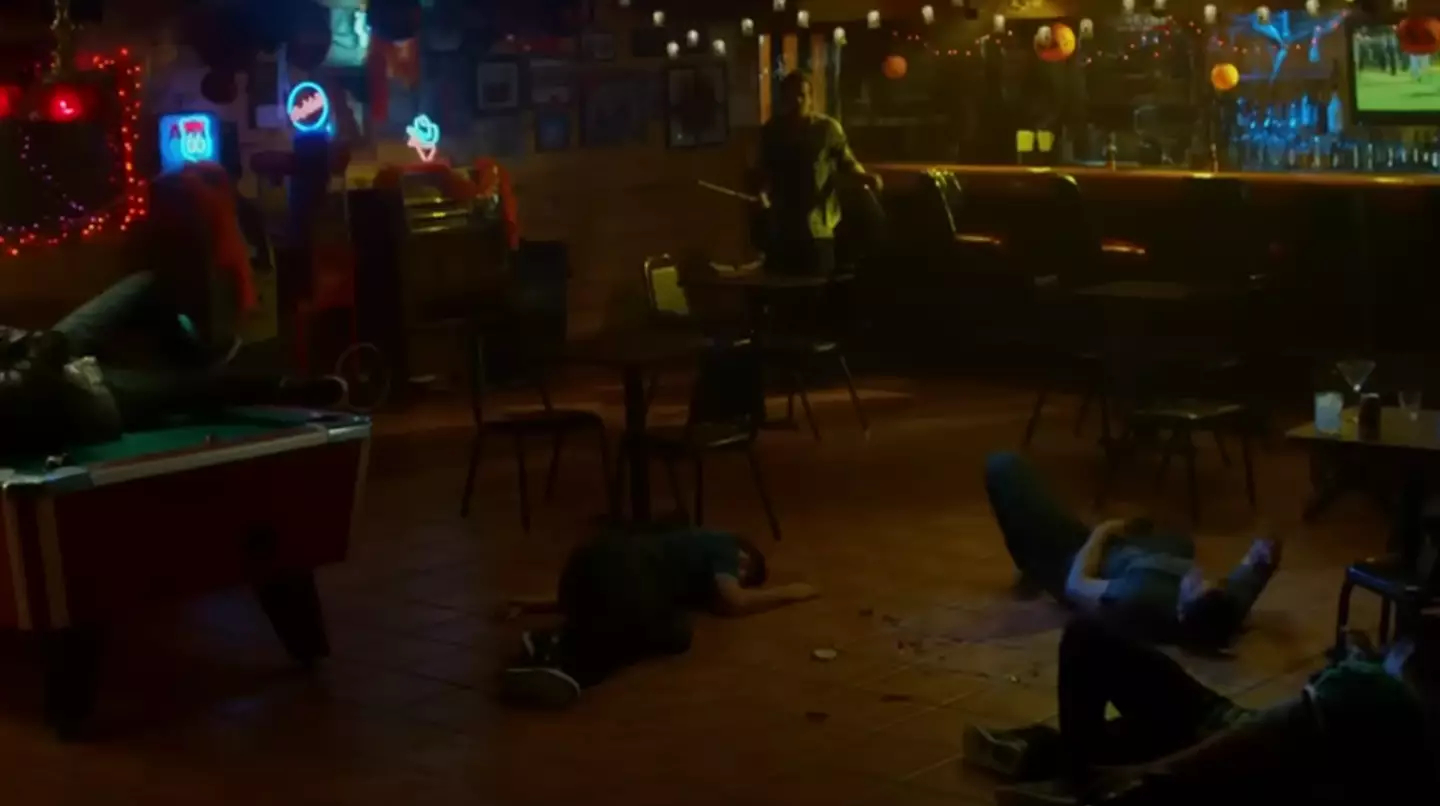 The 2014 movie is full of action.