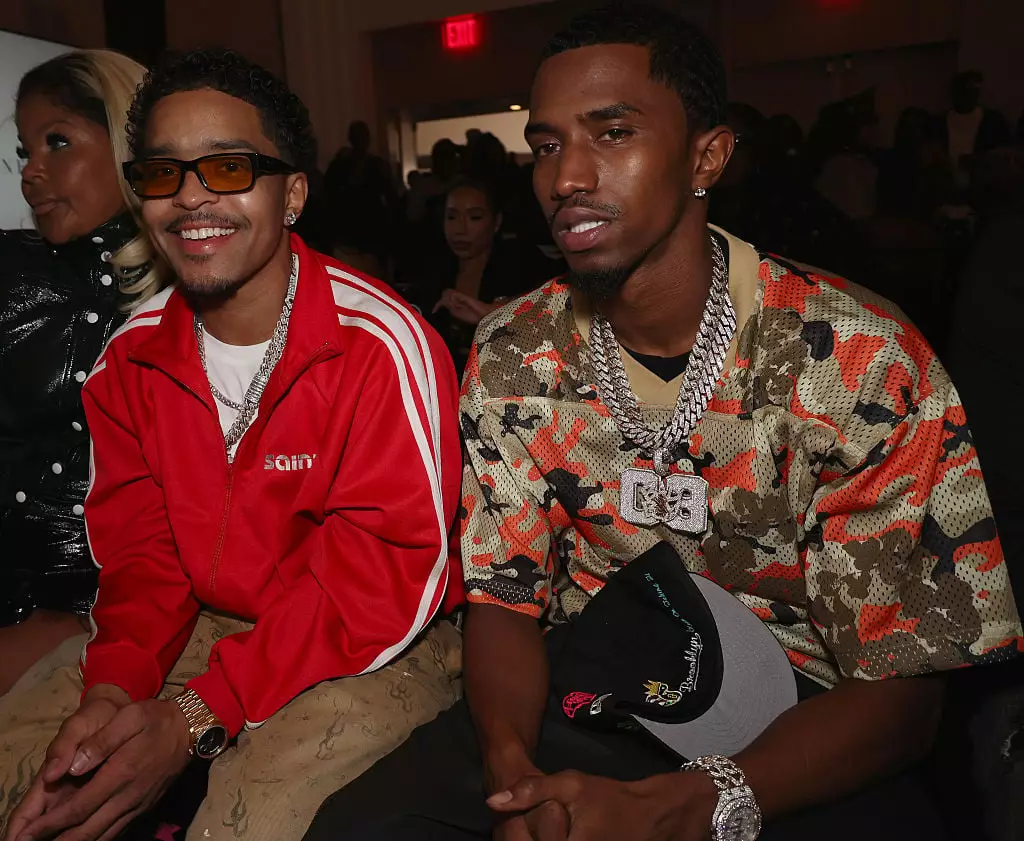 Christian Combs (right) hit back at the rapper, calling him a 'senior citizen' (Johnny Nunez/WireImage)