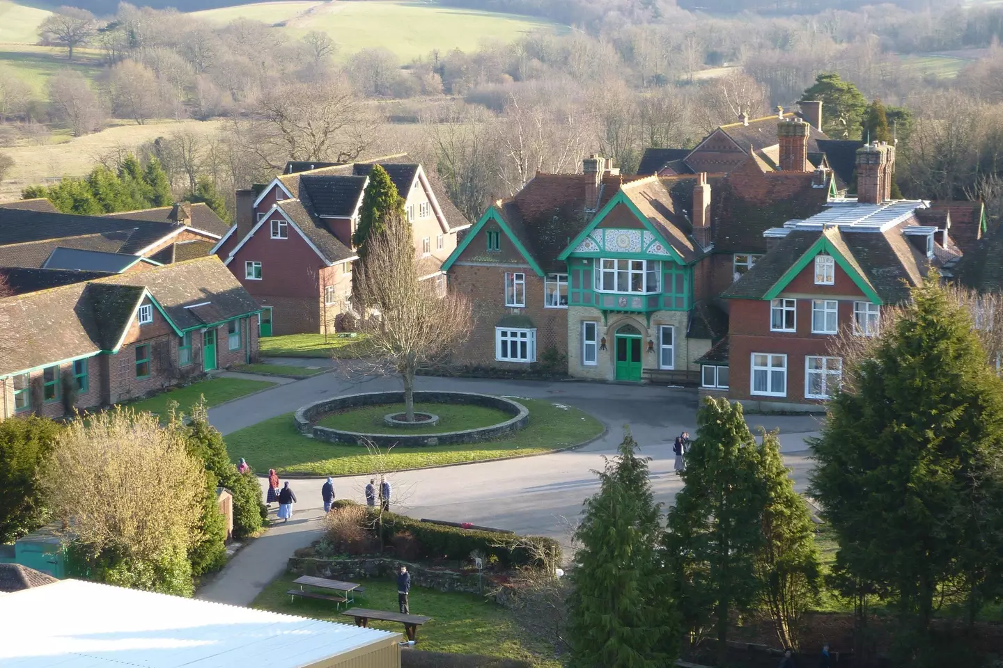 There are numerous other communities like this across the globe (Bruderhof)