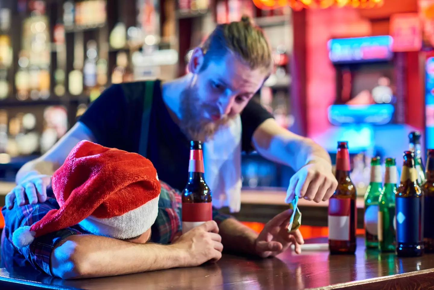 When it comes to the work Christmas party, there's always one person who gets too drunk.