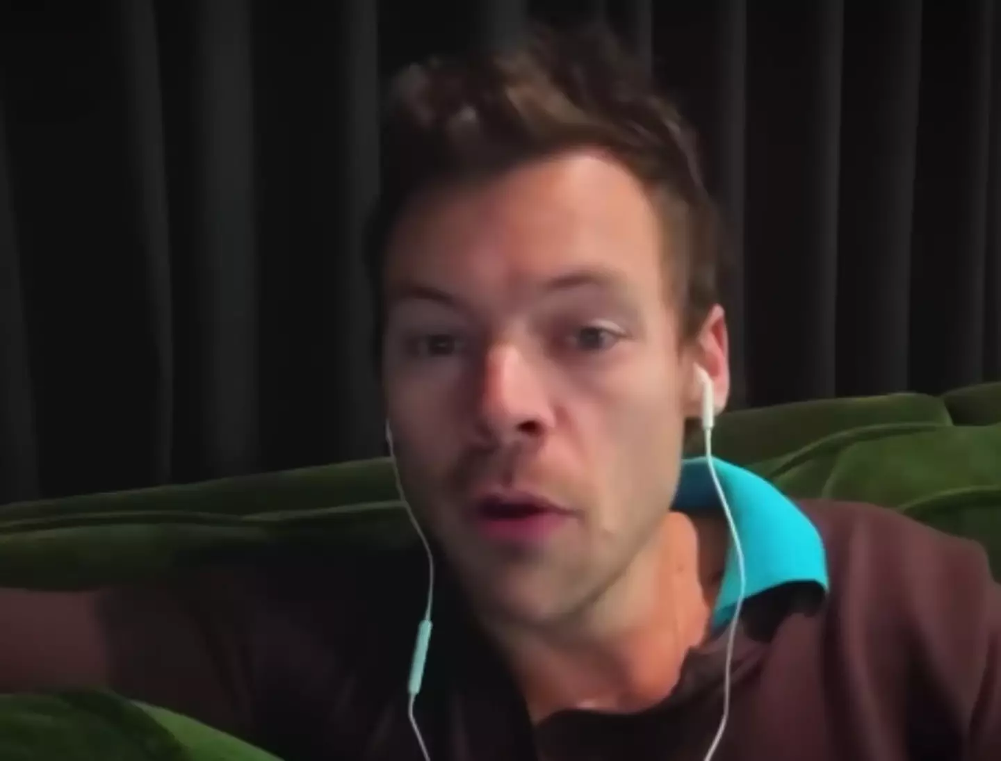 Fans couldn't believe what Styles' sounded like in the clip (YouTube/Hits Radio)