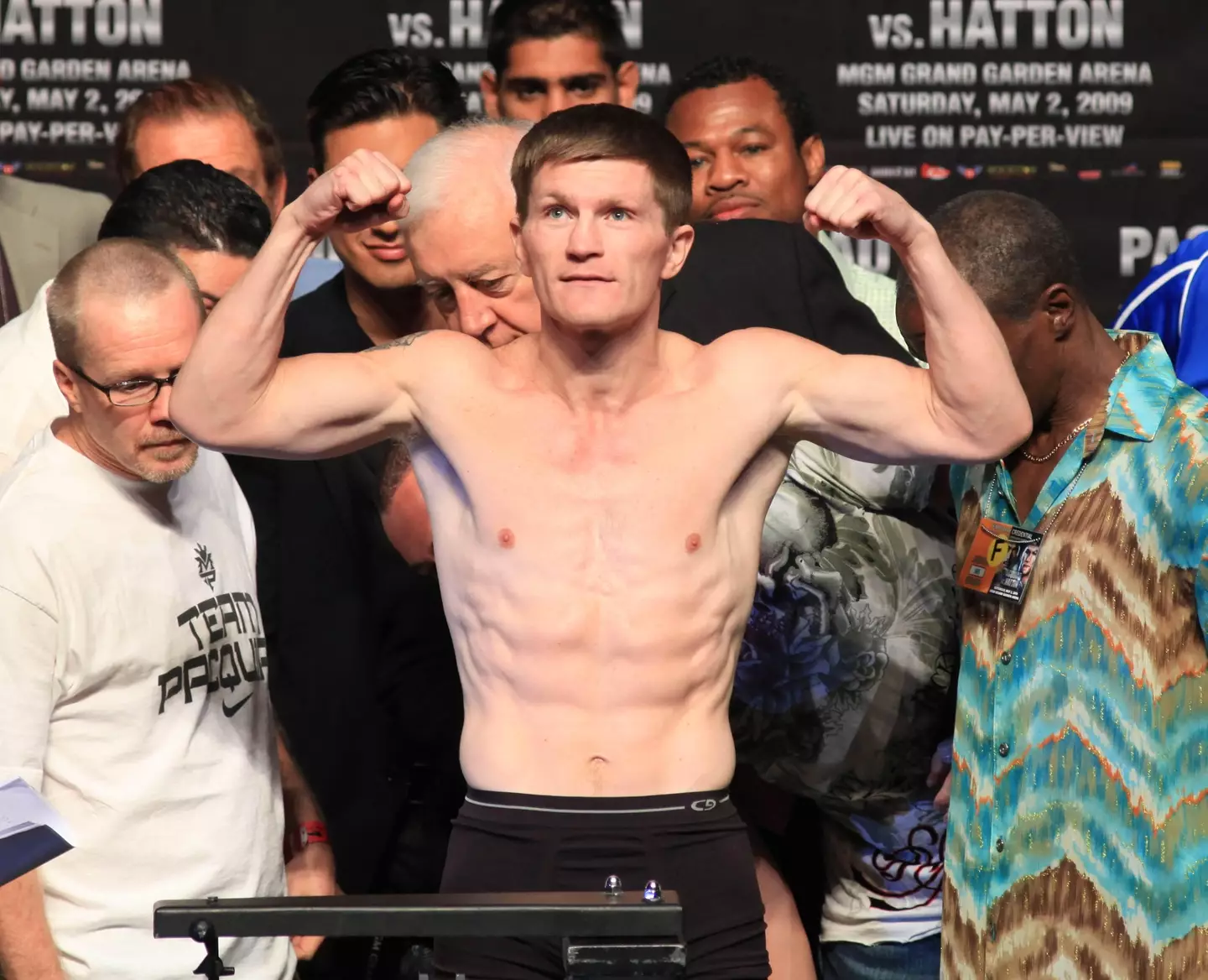 Hatton commanded a huge following during his fight career.