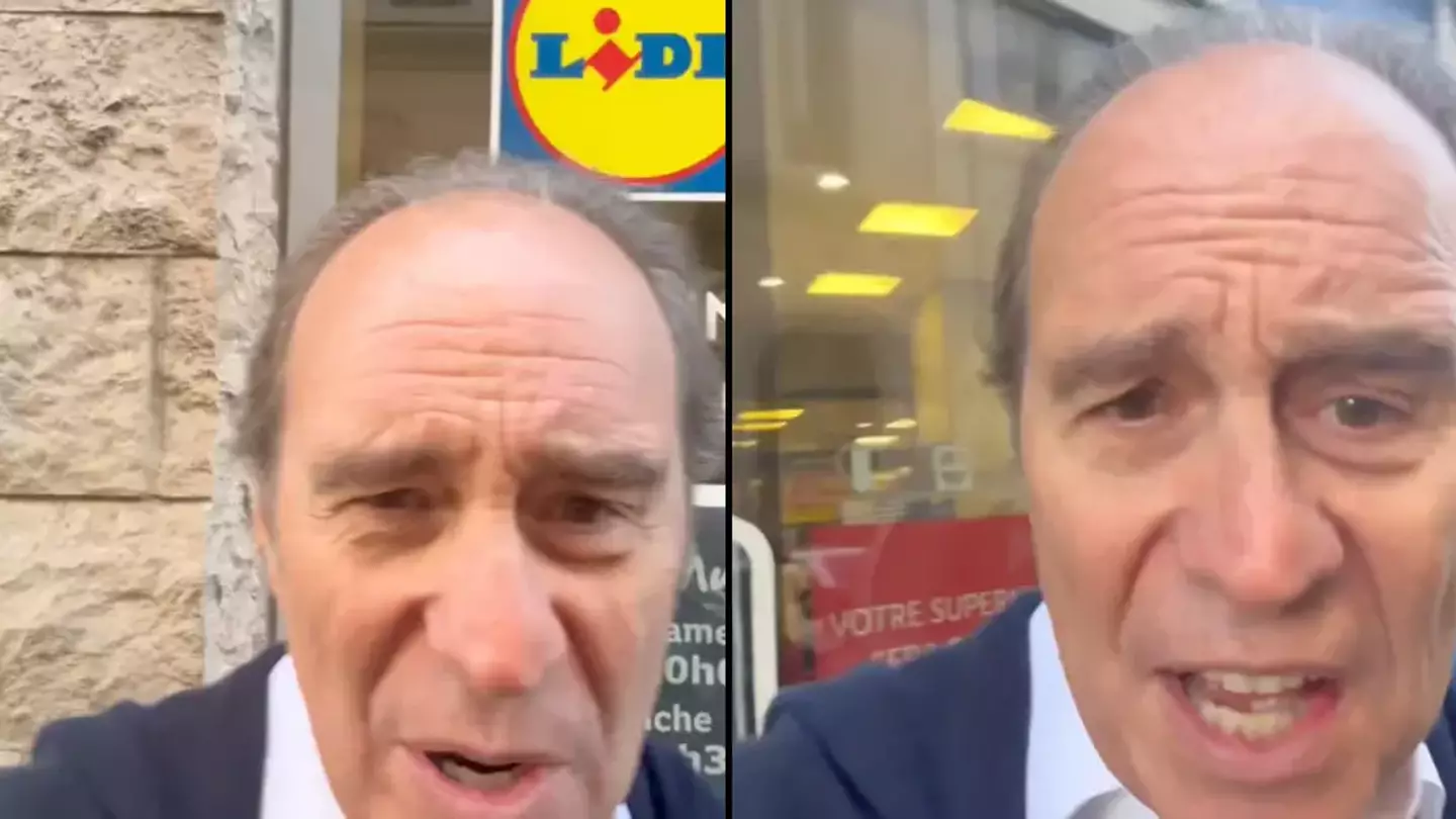 Man worth £8,000,000,000 turns up at local Lidl for 'one-on-one' fight