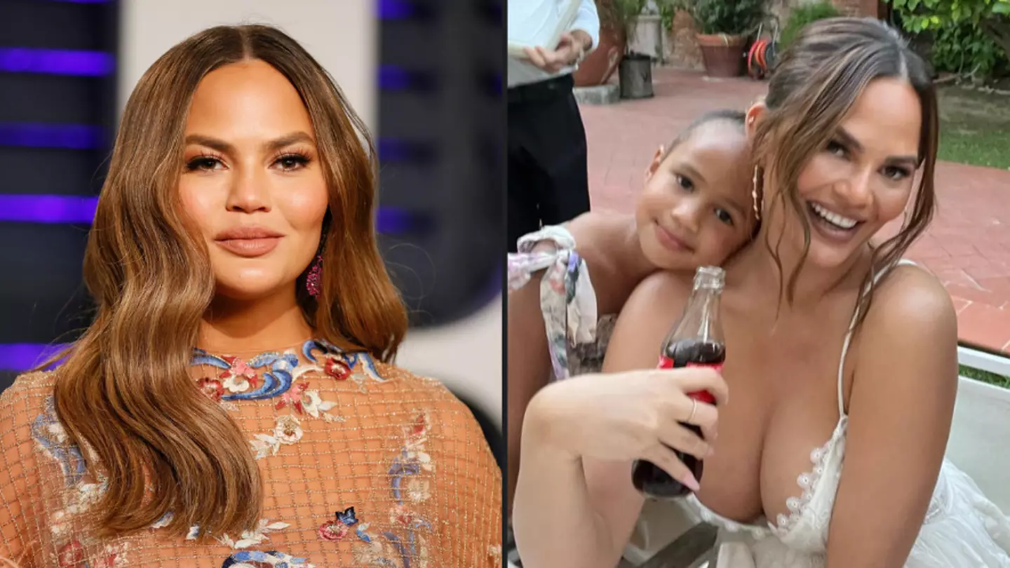 Chrissy Teigen Marks One Year Of Being Sober