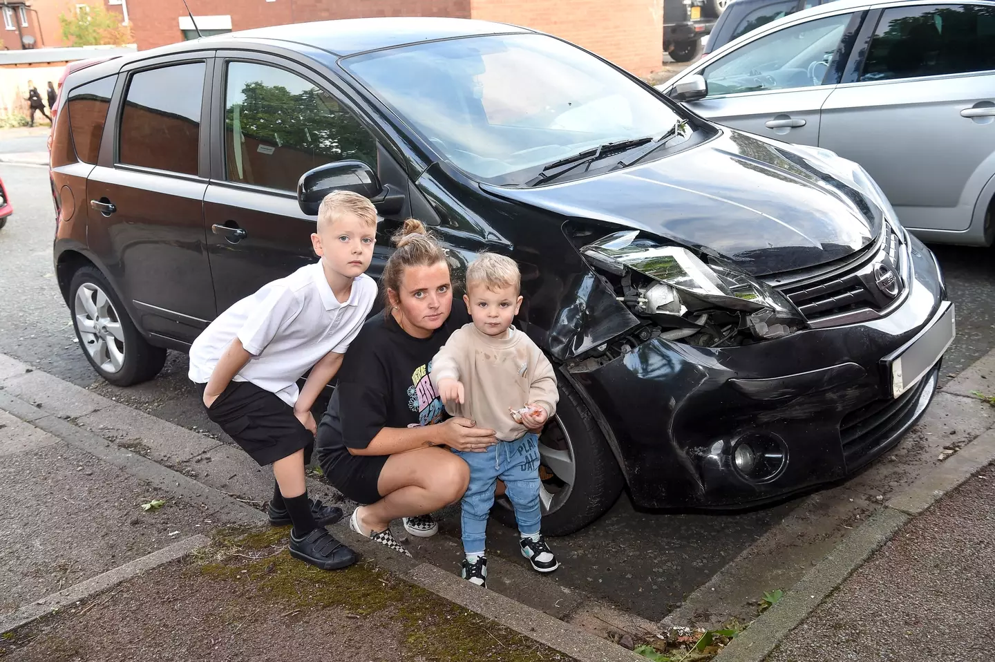 They were offered four free tickets from the park following the incident.