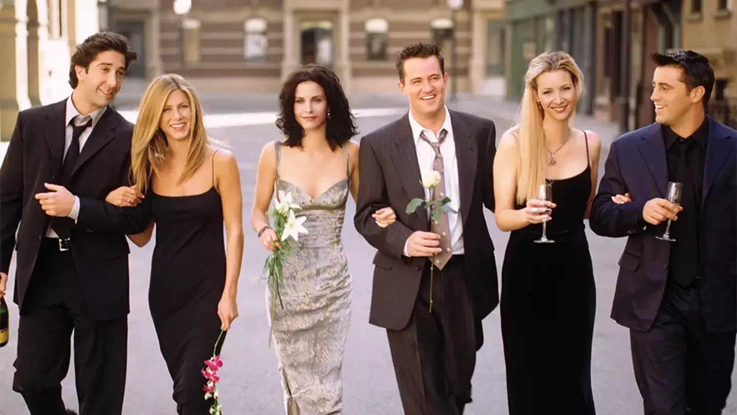The cast of Friends issued an emotional joint statement when Perry passed away (NBC)