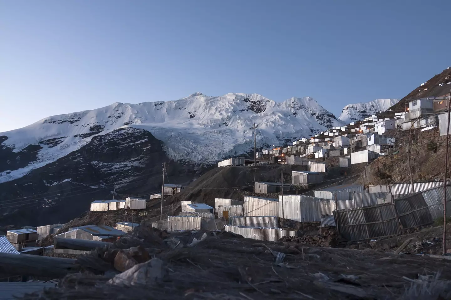 It's the highest town on Earth. (Getty Stock)