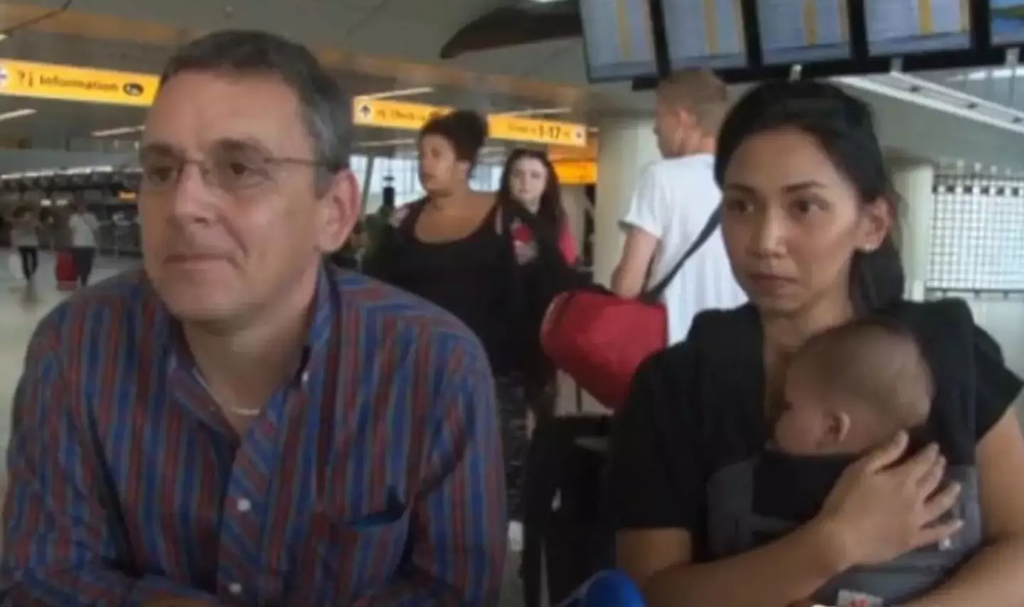 Barry and Izzy Sim said they'd been given a 'second chance' at life. (BBC)