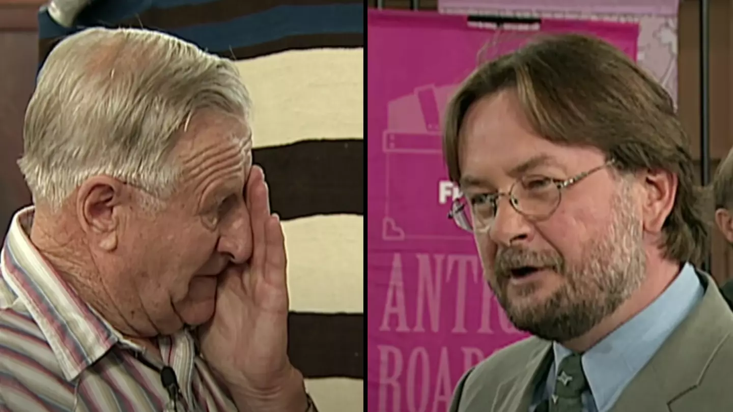 Antiques Roadshow seller bursts into tears as he's told he's rich after finding random item 'on back of chair'