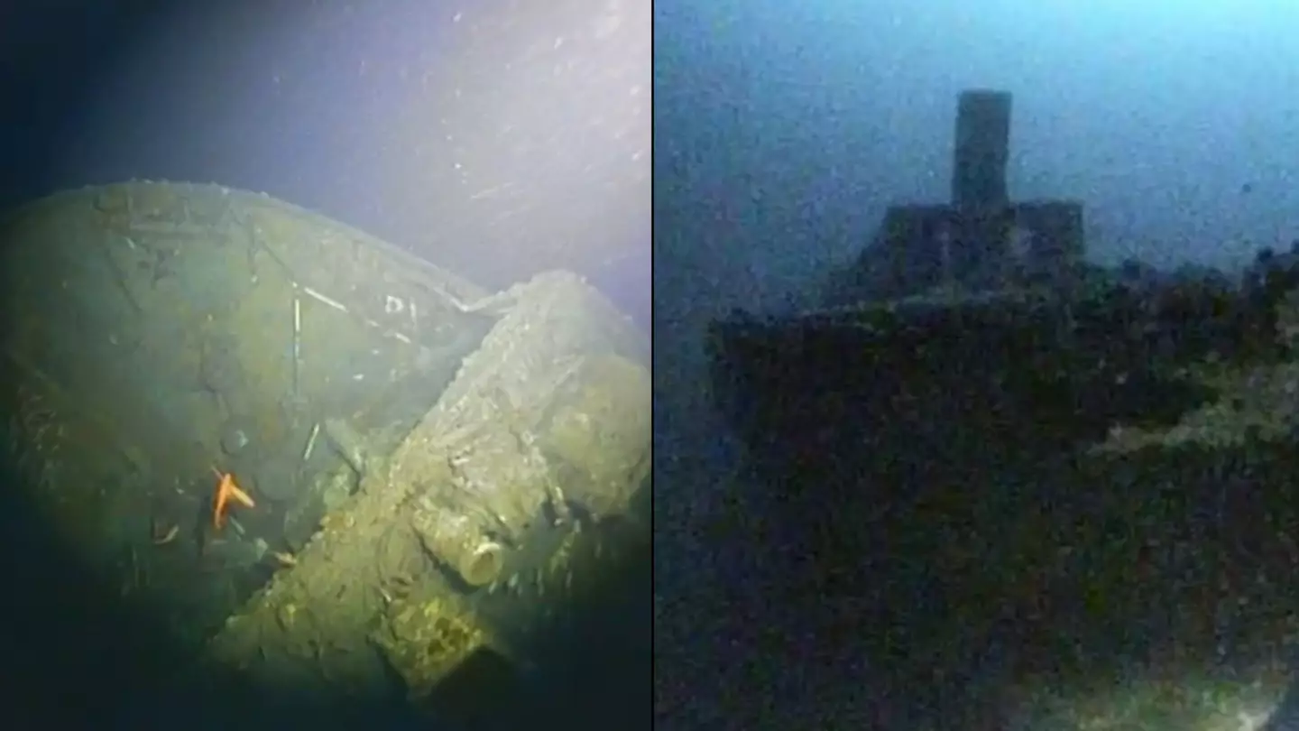Eerie moment scientists found wreck of ship that mysteriously disappeared 55 years ago