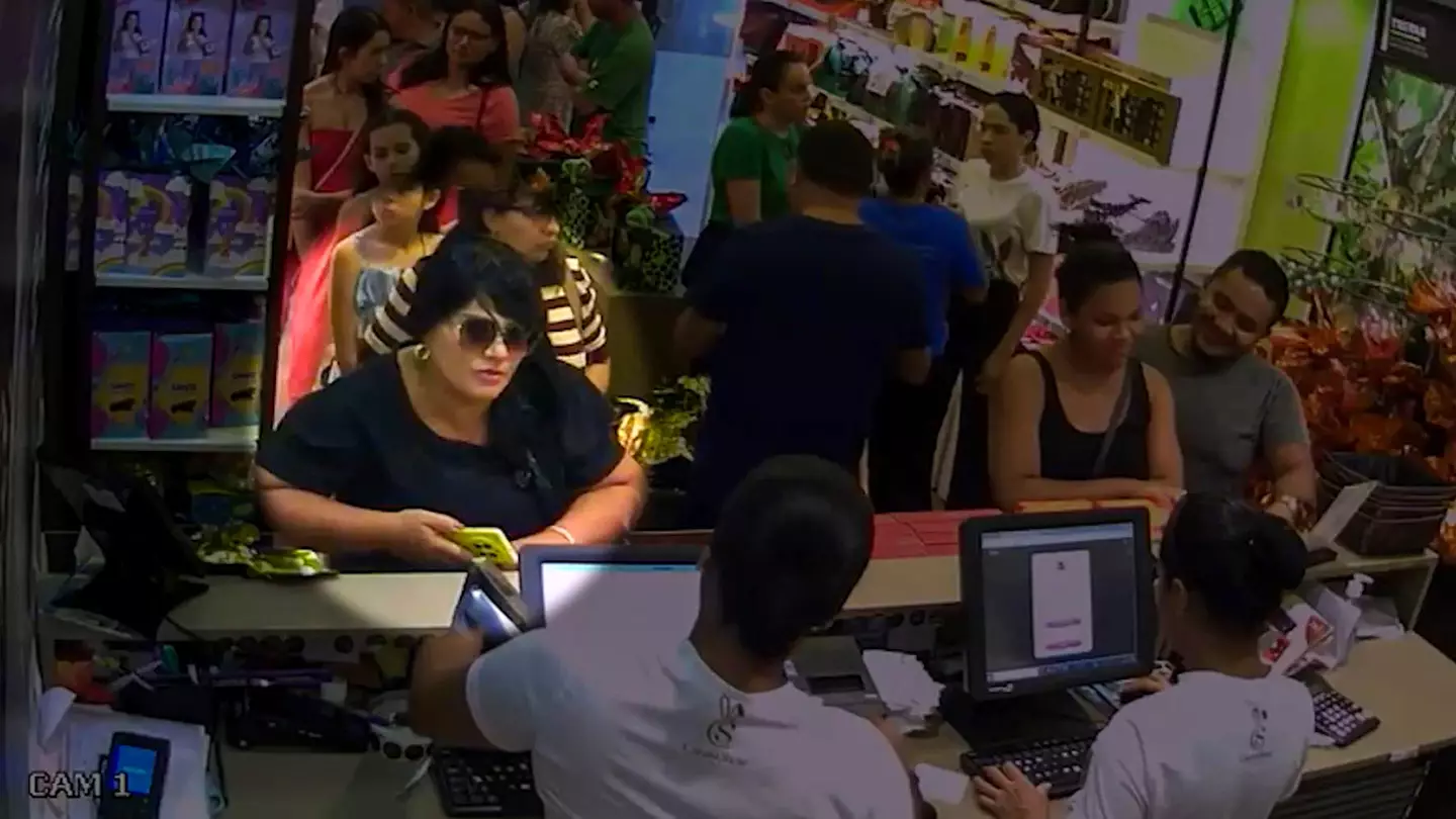 CCTV footage shows moment woman bought Easter egg 'used to fatally poison two children'