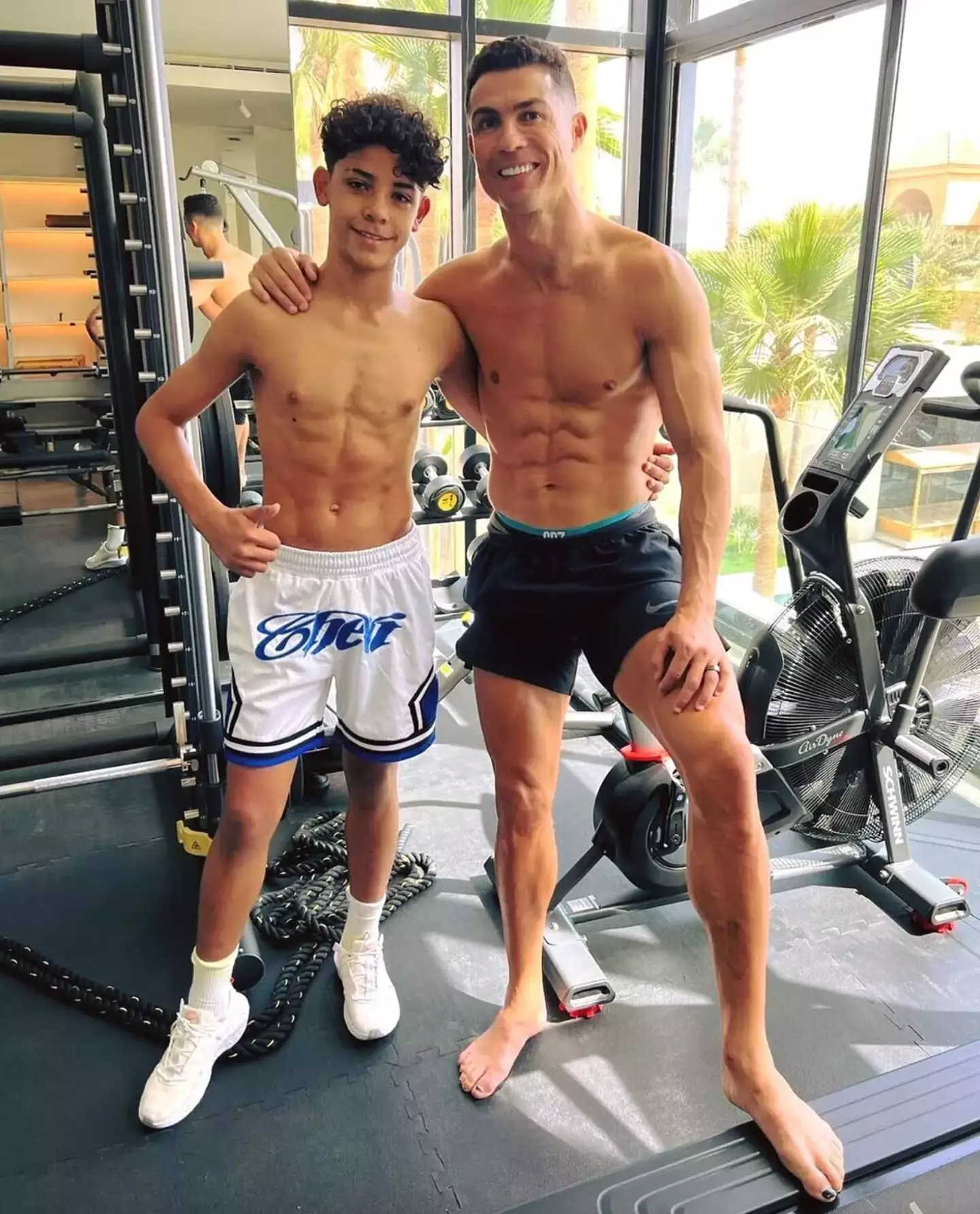 The viral snap in question. (Instagram/@cristiano)