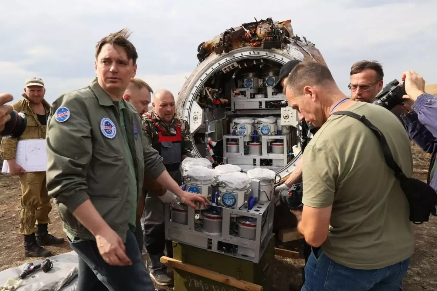 The first tests were conducted at the landing site (Roscosmos)