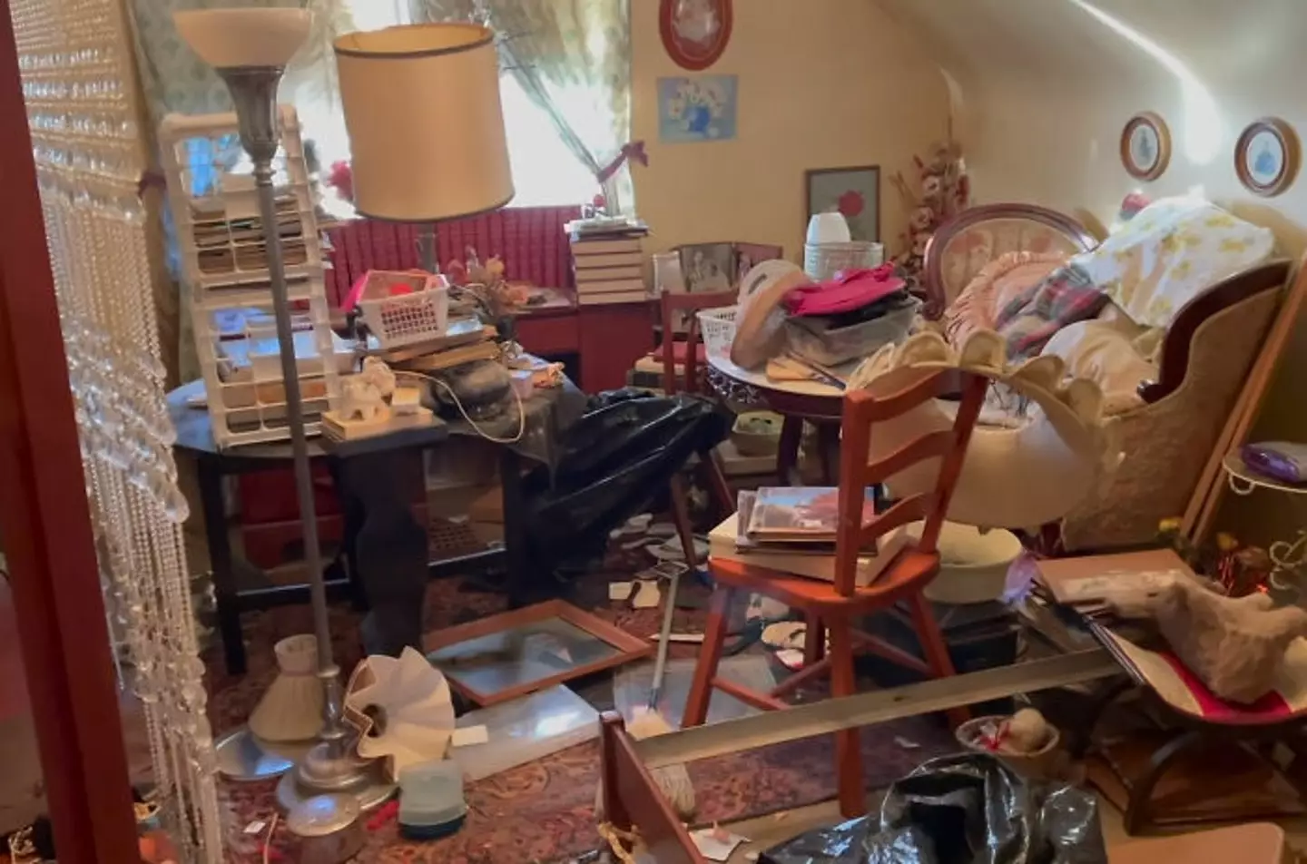 Madame Rac's hoarder home.