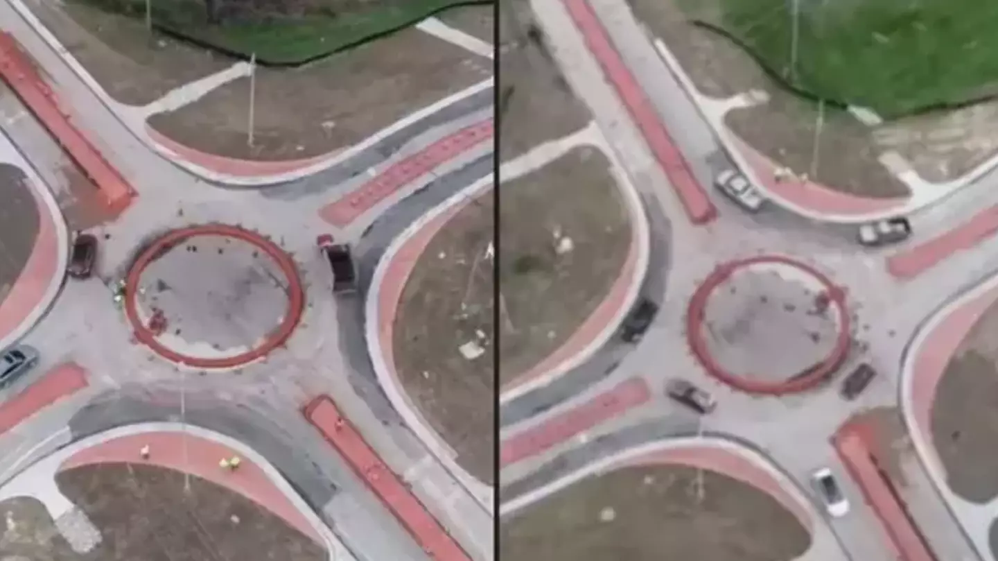 Americans trying to use roundabout in town for first time is the stuff of nightmares