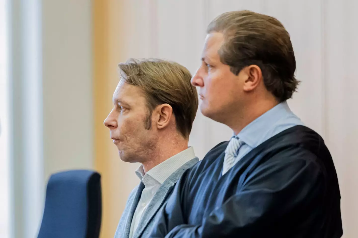 Christian Brueckner at his trial for five unrelated sex crimes last year (MICHAEL MATTHEY/POOL/AFP via Getty Images)