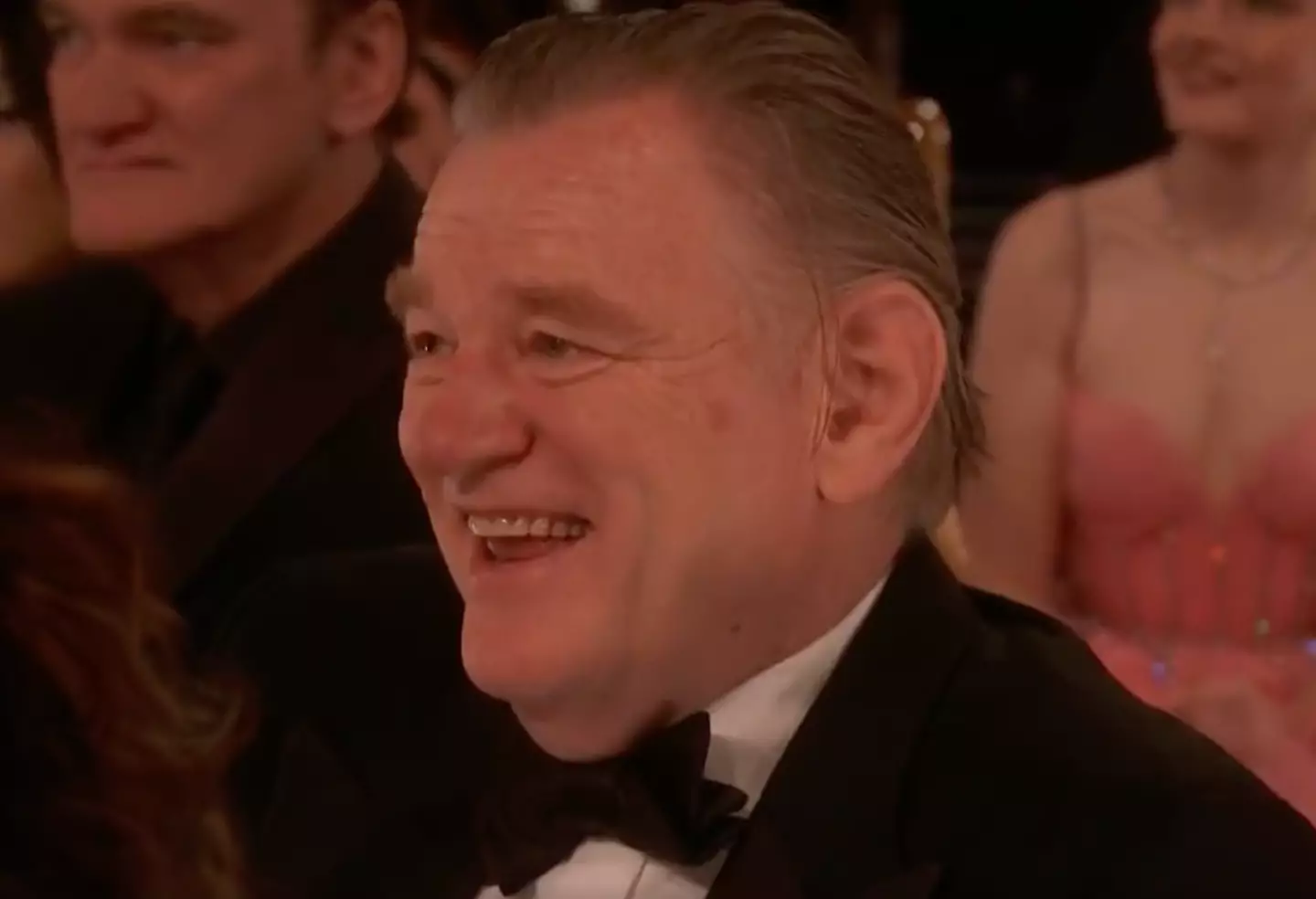 Gleeson was moved by his words.