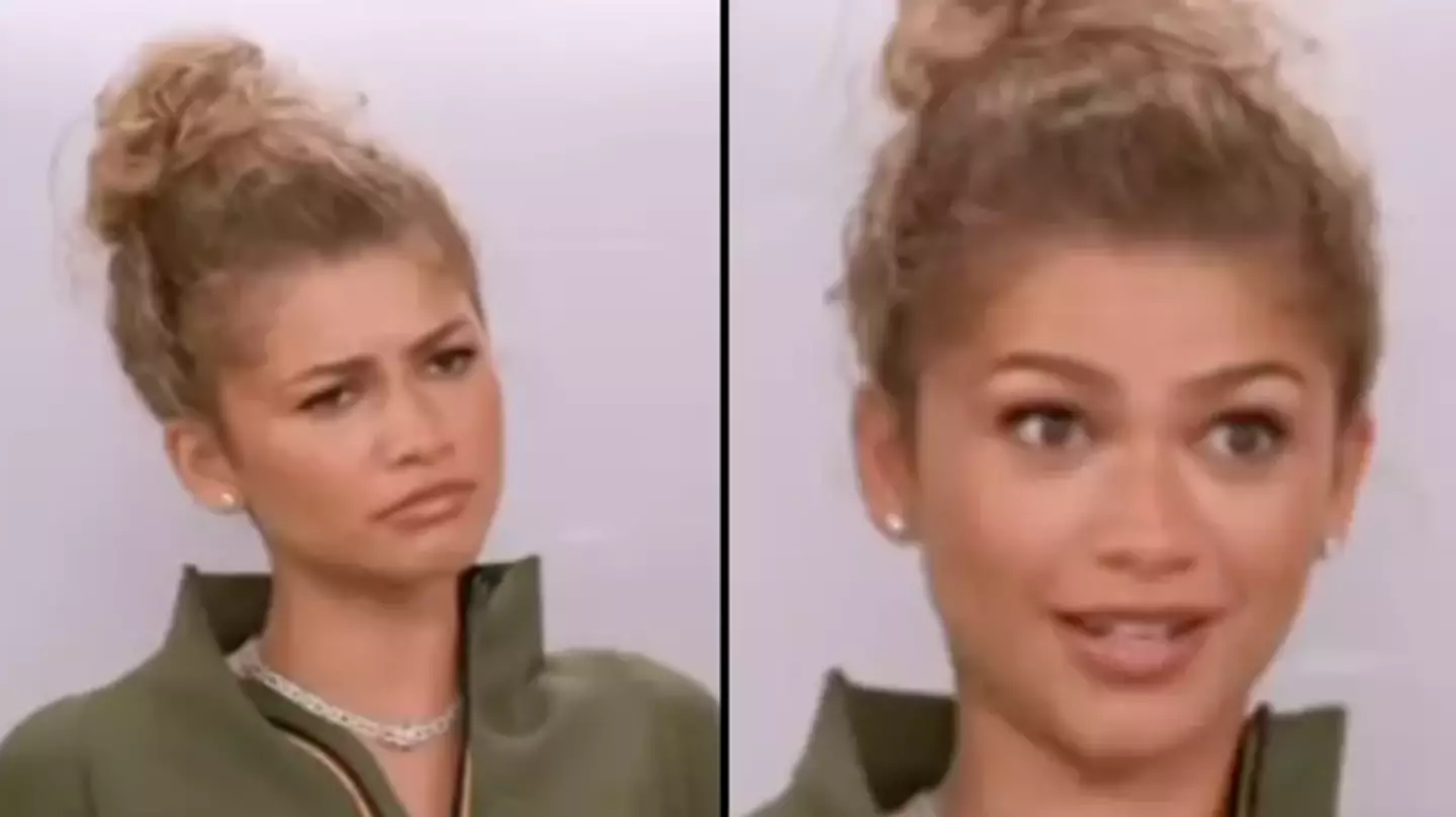Zendaya looks visibly uncomfortable after interviewer asks awkward question