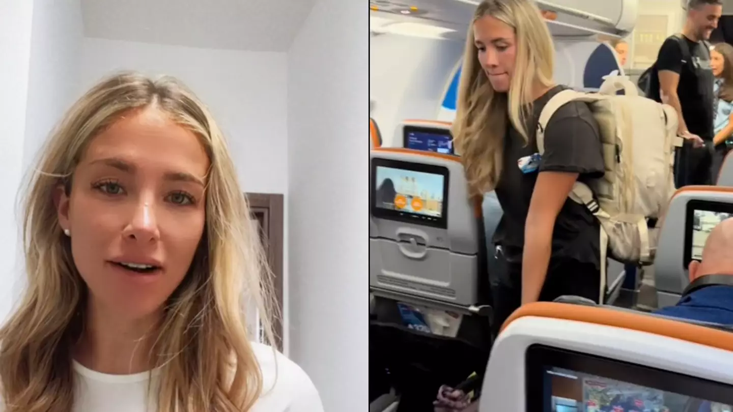 Woman who received death threats after being accused of stealing phone charger on plane hits back