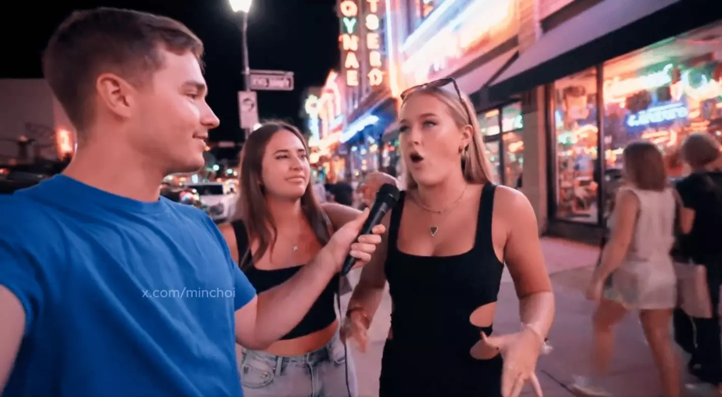 If you look closely, you can see the woman's hand isn't quite right (X/@minchoi)