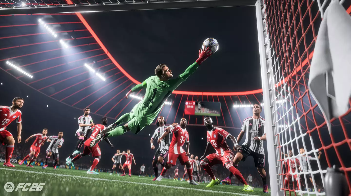 EA have paid special attention to the positioning and behaviour of goalkeepers (EA Sports)