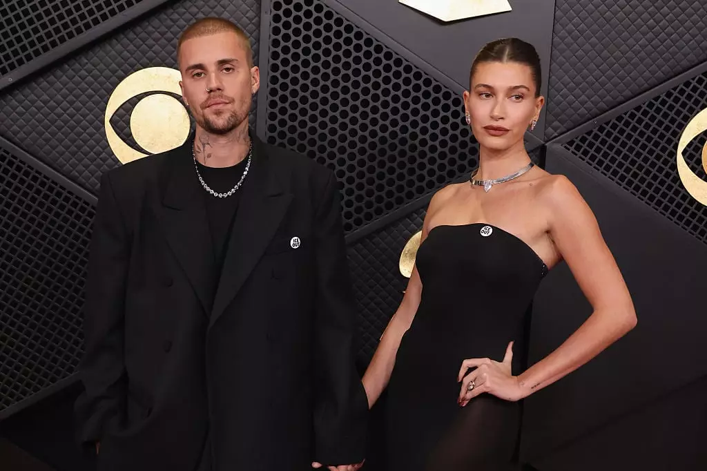 Justin looked less than interested at the event (John Shearer/Getty Images for The Recording Academy)