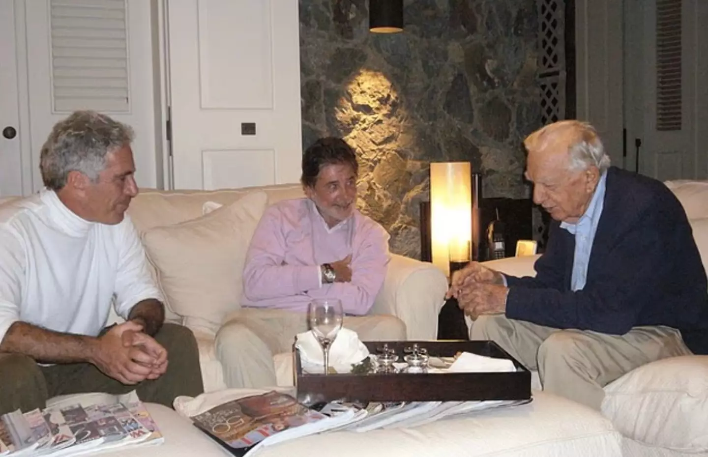 Walter Cronkite was also in the latest batch of photos (Department of Justice)