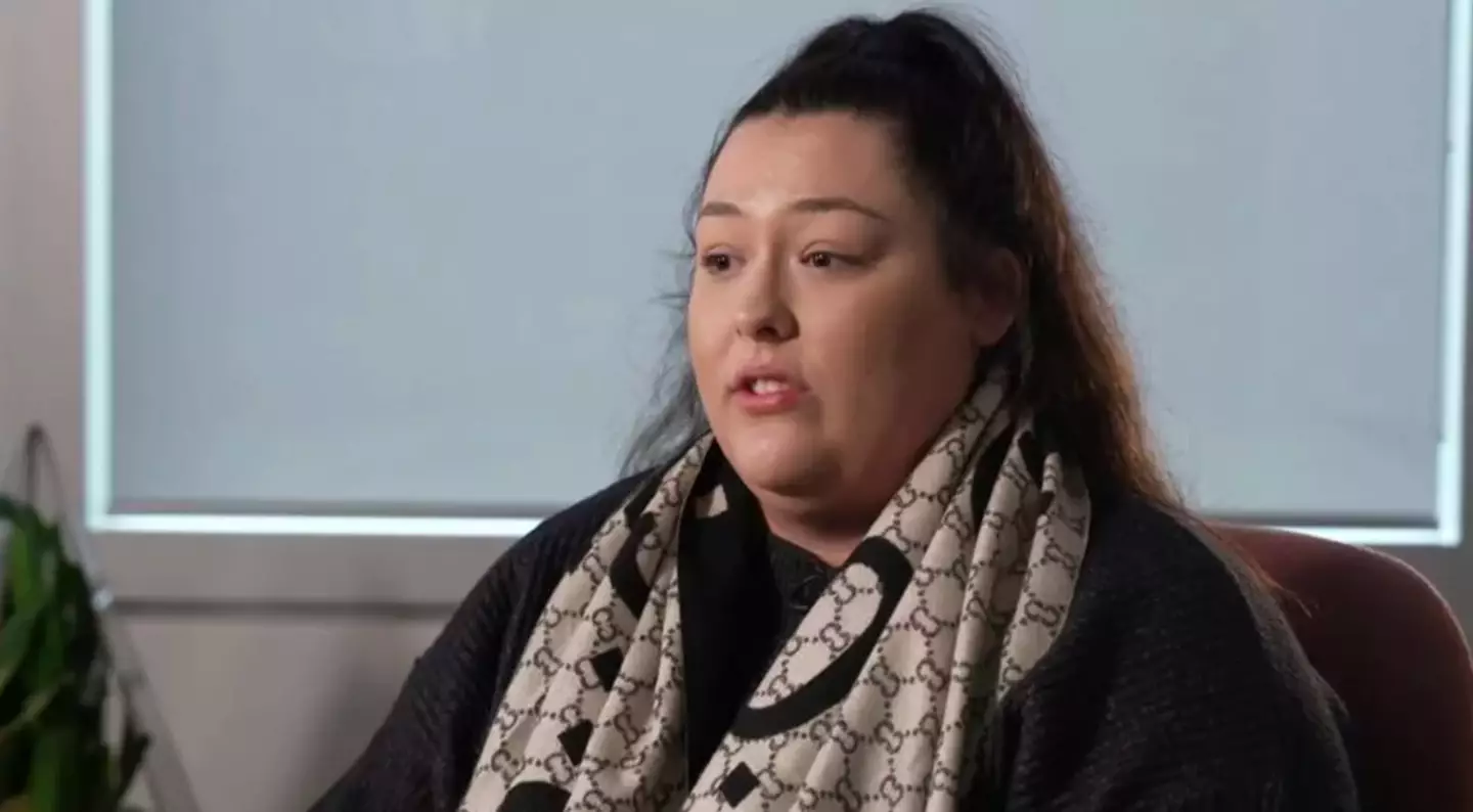 Curran was kicked out for shouting 'we love you, Peter' (ITV)