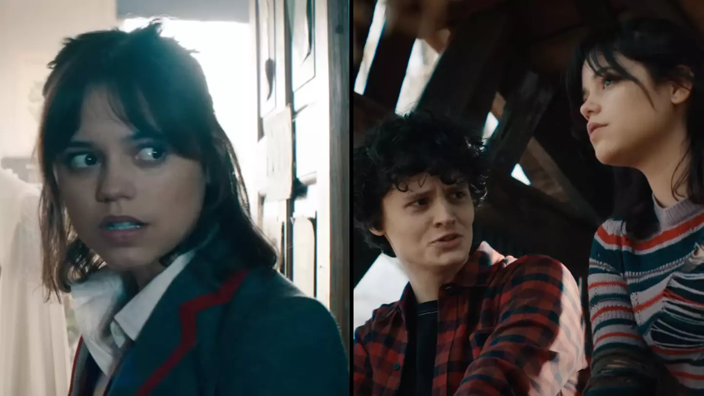 Beetlejuice viewers disturbed by age gap kiss featuring Jenna Ortega in new movie