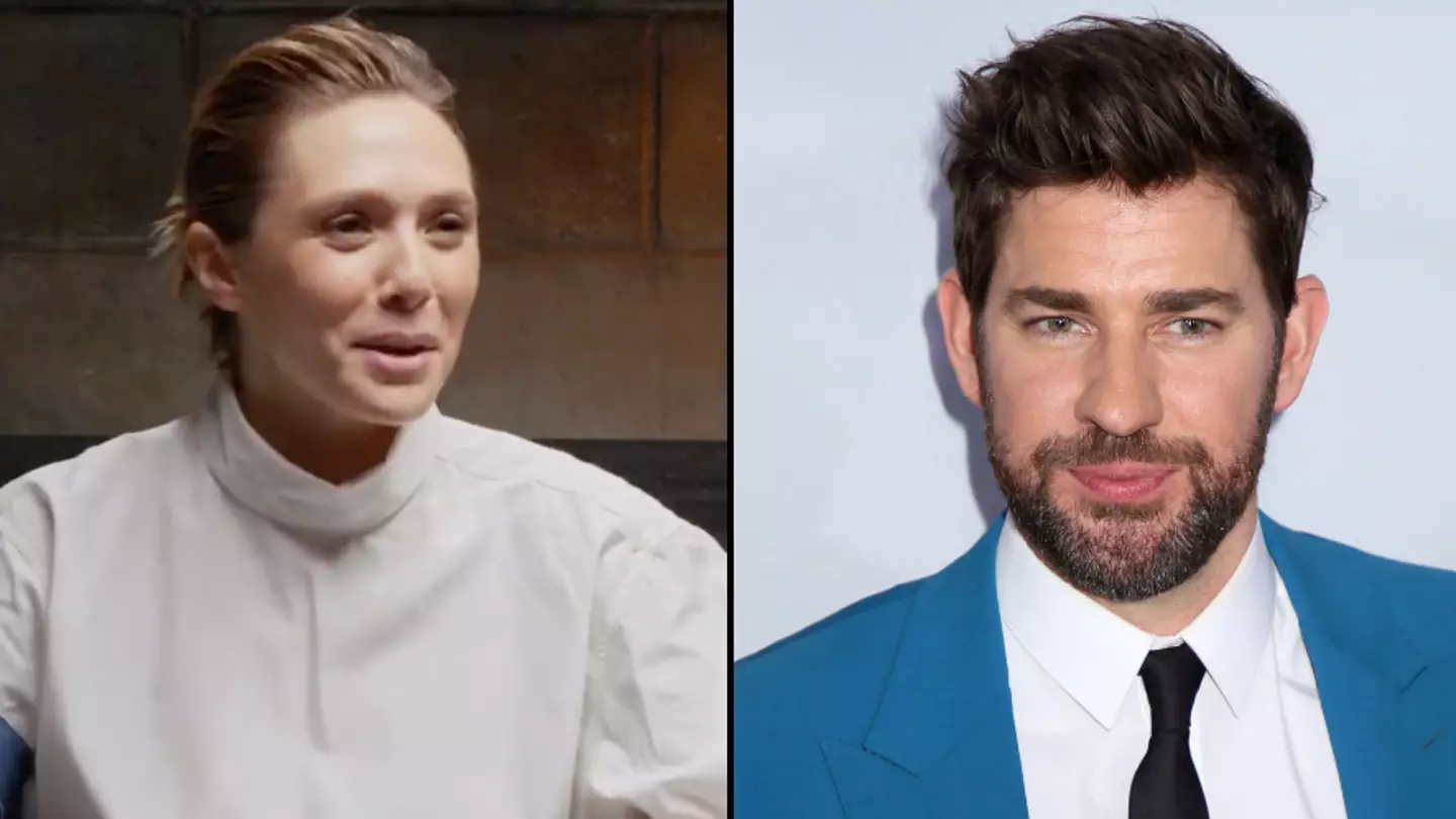 Elizabeth Olsen Claims She's Never Met John Krasinski Despite Starring In Film With Him