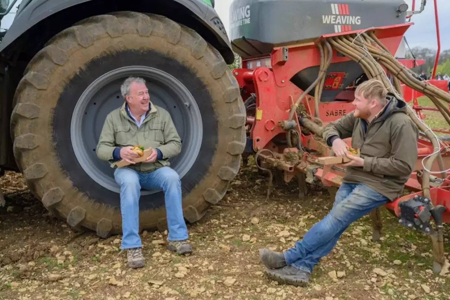 Authentic, scripted, planned or anywhere between... Clarkson's Farm is still wildly popular (Amazon)