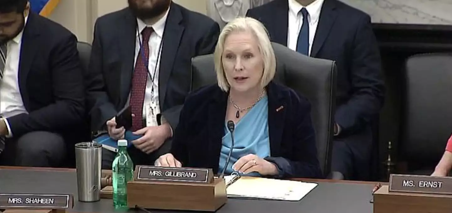 Kirsten Gillibrand lamented that the AARO had been underutilised by the Pentagon during the Chinese spy balloon crisis. .