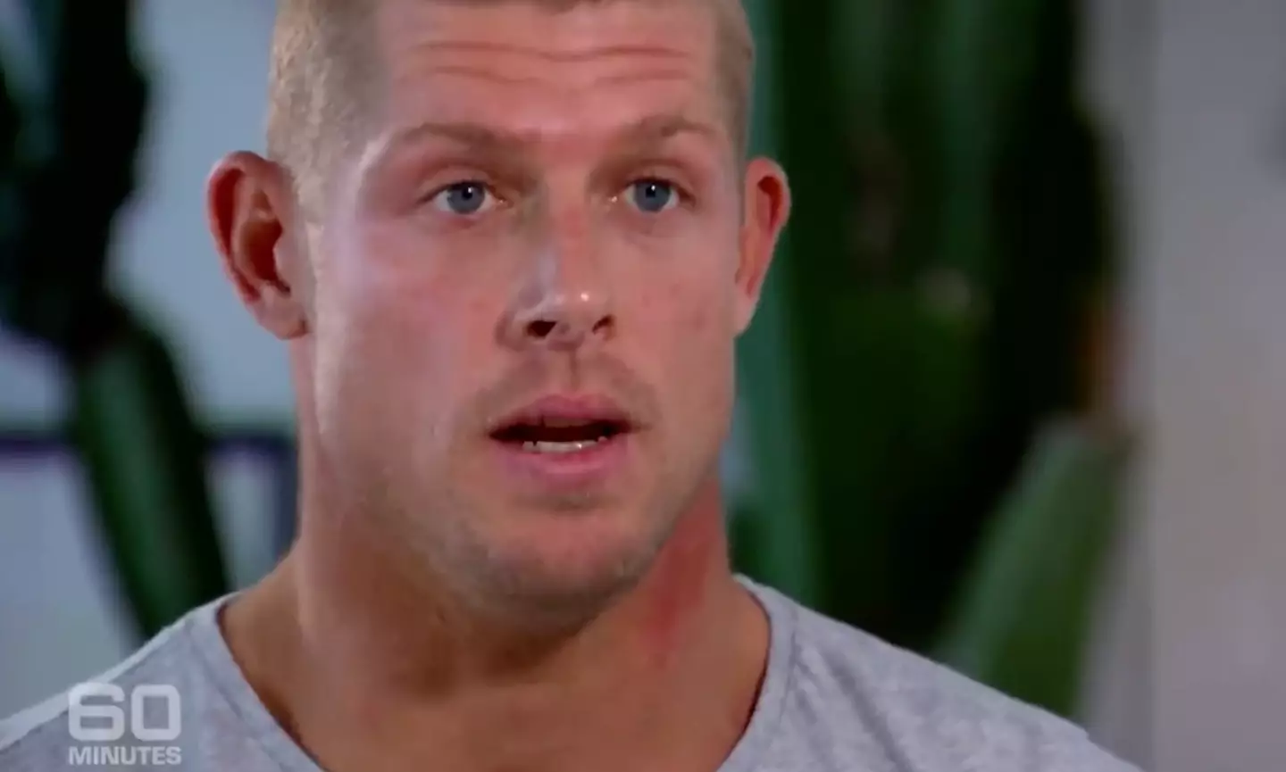 The surfer says he still has ‘flashbacks’. (60 Minutes)