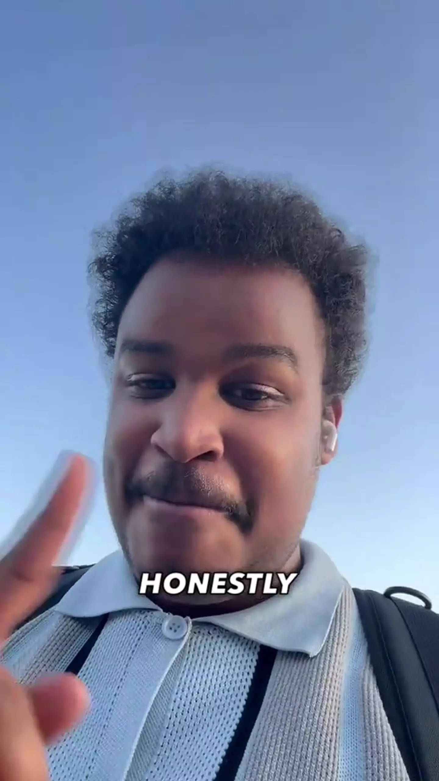 He managed to sort a haircut before another holiday (Kennedy News and Media)